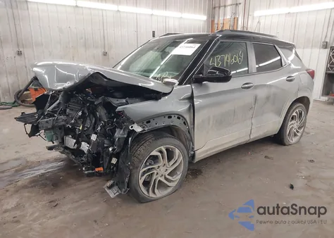 2025 Chevrolet Trailblazer Awd Rs from USA, damaged, VIN KL79MUSL2SB138136